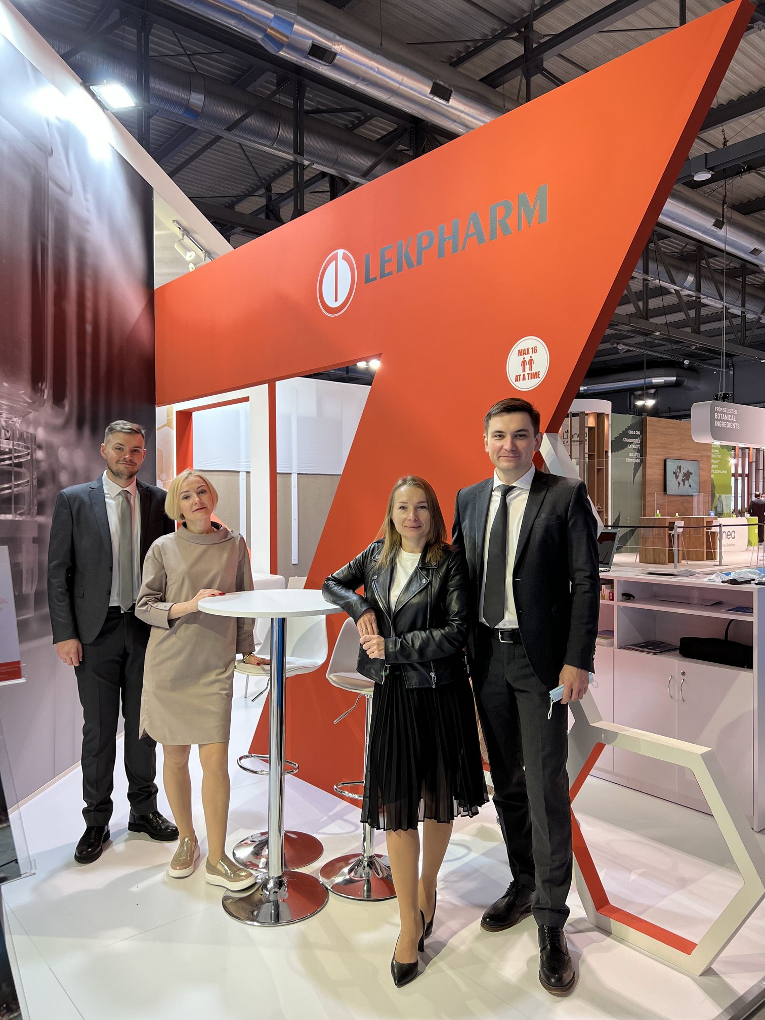 Lekpharm JLLC on CPHI 2021 Milan 